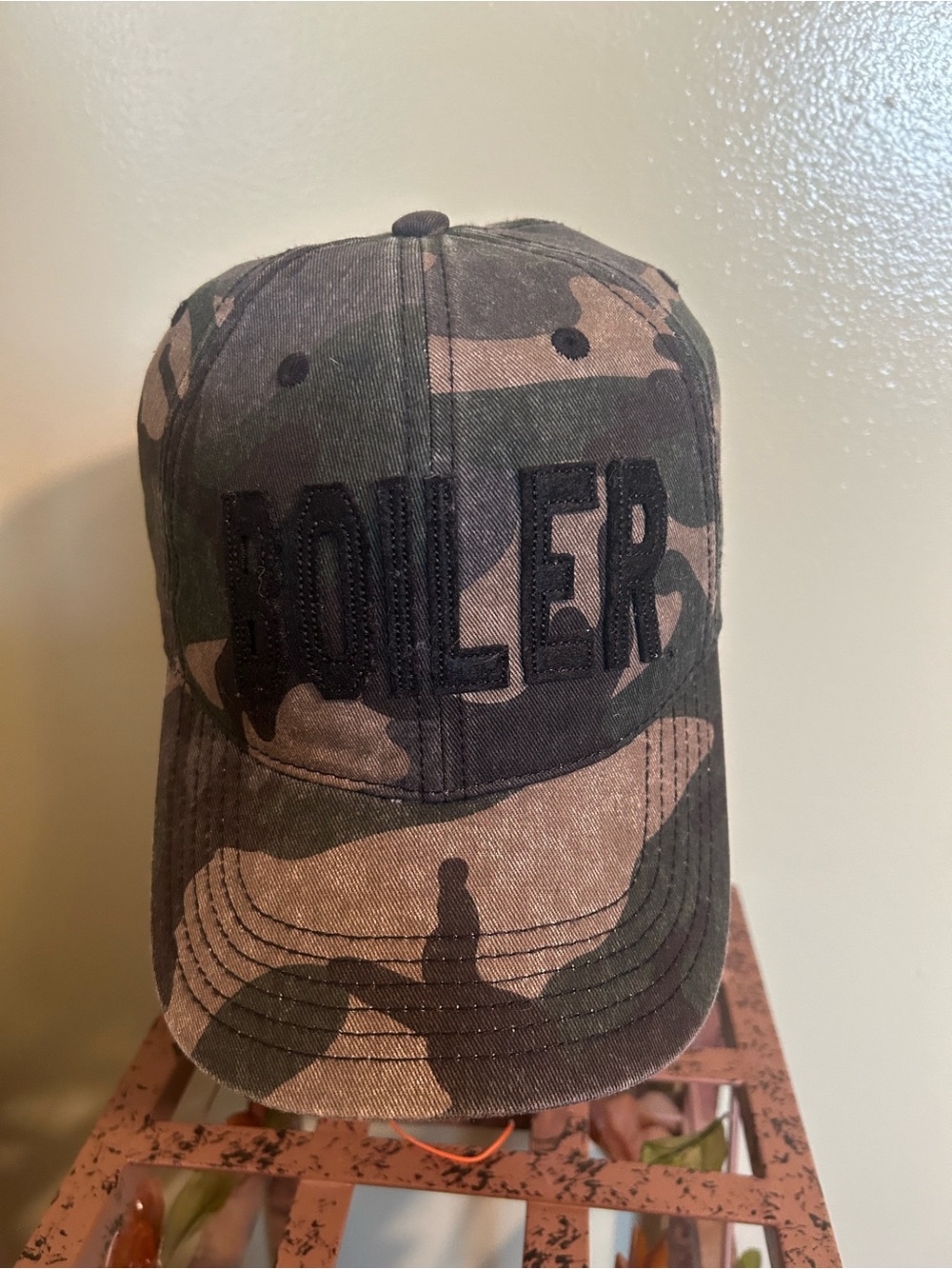 Purdue Boilermakers Hat Camo Adjustable Cap Black Boiler Captivating Headwear